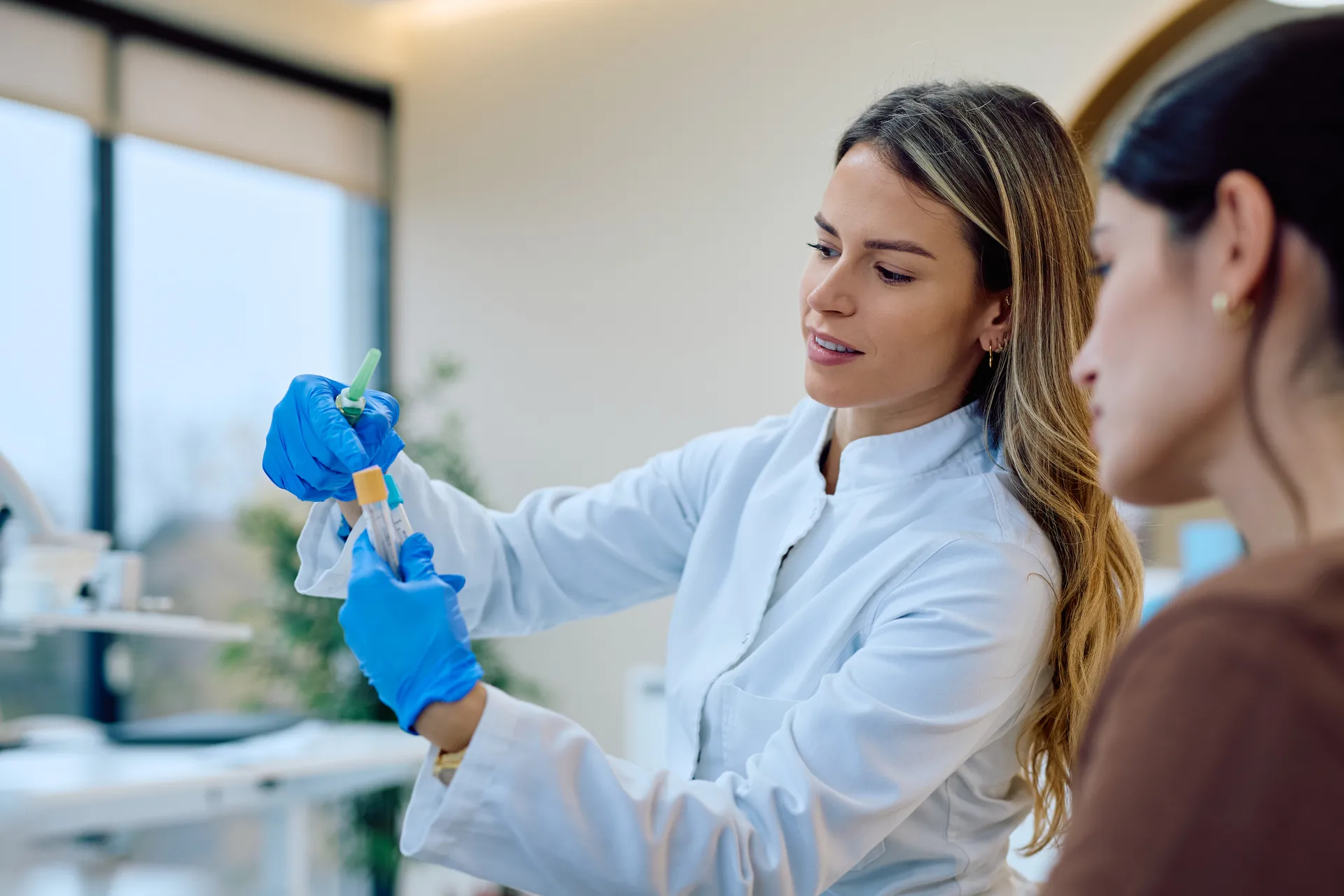 Sanara Medicine physician reviewing comprehensive lab results with a patient